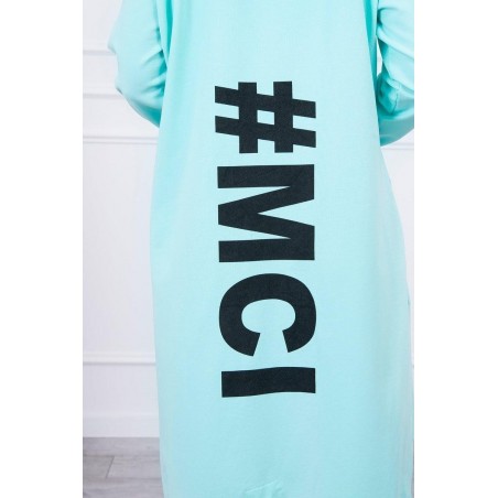 Oversize kardigán pre dámy 9005 - mätový