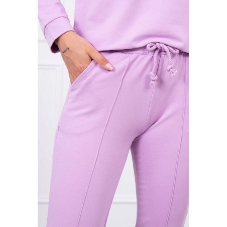 Dámska fialová tepláková súprava 9090