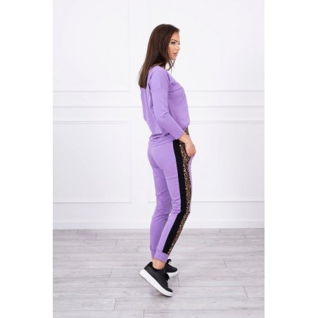 Dámska tepláková súprava 0068 - fialová