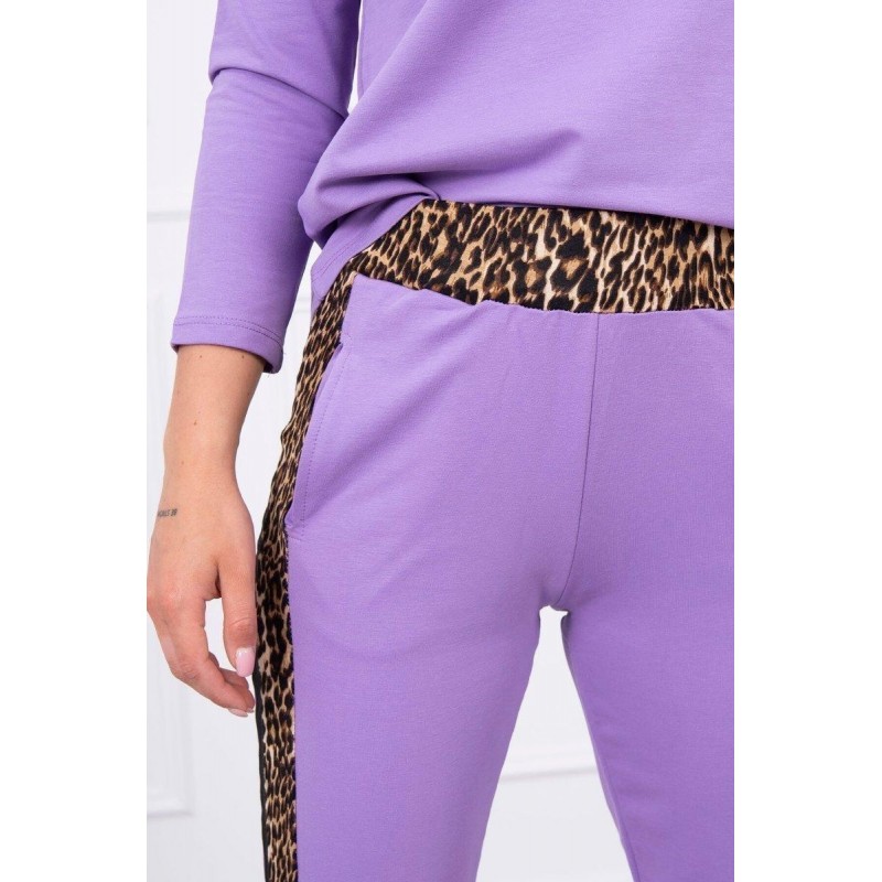 Dámska tepláková súprava 0068 - fialová