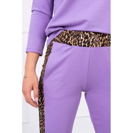 Dámska tepláková súprava 0068 - fialová