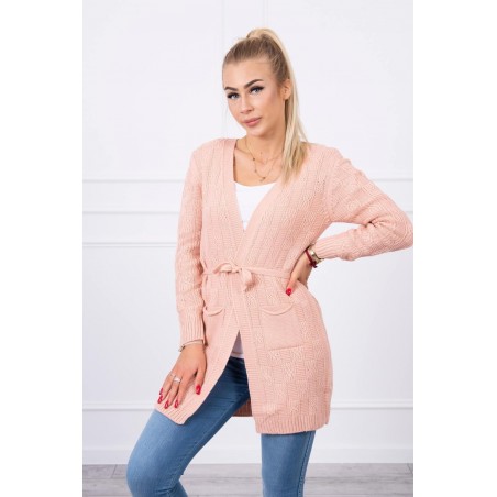 Dámsky ružový kardigán SN-7016