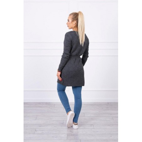 Dámsky grafitový kardigán SN-7016