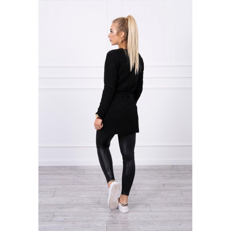 Kardigán pre dámy SN-7001 - čierny
