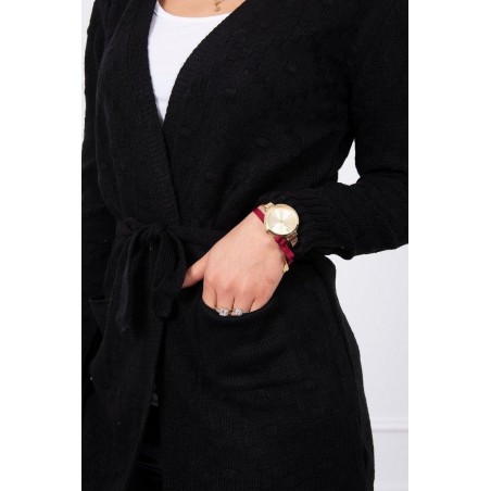 Kardigán pre dámy SN-7001 - čierny