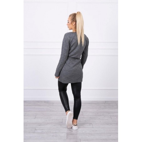 Kardigán pre dámy SN-7001 - grafitový