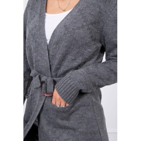 Kardigán pre dámy SN-7001 - grafitový