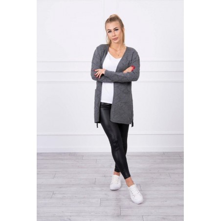 Kardigán pre dámy SN-7001 - grafitový
