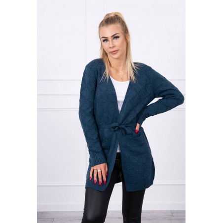 Kardigán pre dámy SN-7001 - modrý
