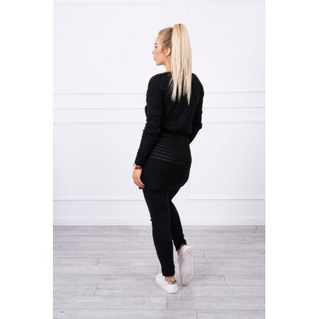 Kardigán pre dámy SN-7015 - čierny