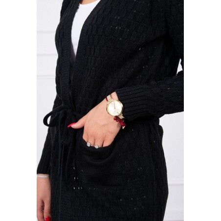 Kardigán pre dámy SN-7015 - čierny