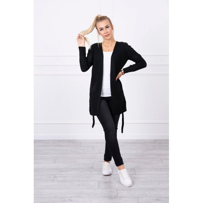 Kardigán pre dámy SN-7015 - čierny