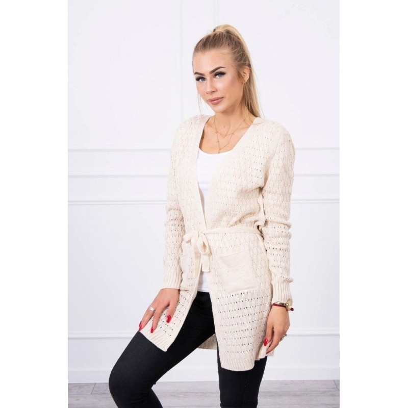 Kardigán pre dámy SN-7015 - béžový