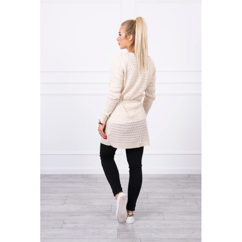 Kardigán pre dámy SN-7015 - béžový