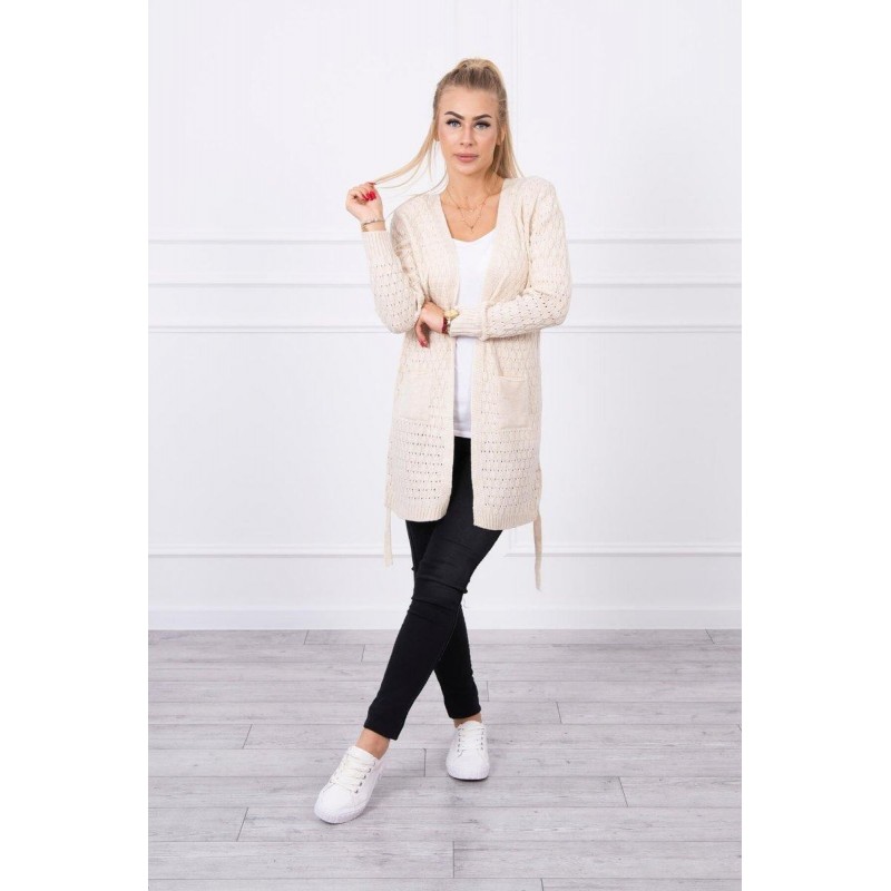 Kardigán pre dámy SN-7015 - béžový