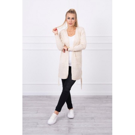 Kardigán pre dámy SN-7015 - béžový