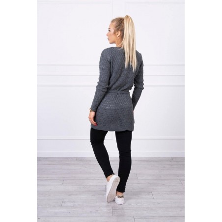 Kardigán pre dámy SN-7015 - grafitový