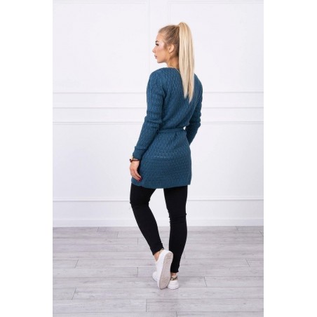 Kardigán pre dámy SN-7015 - modrý