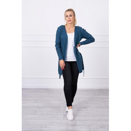 Kardigán pre dámy SN-7015 - modrý