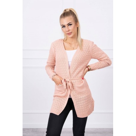 Kardigán pre dámy SN-7015 - ružový
