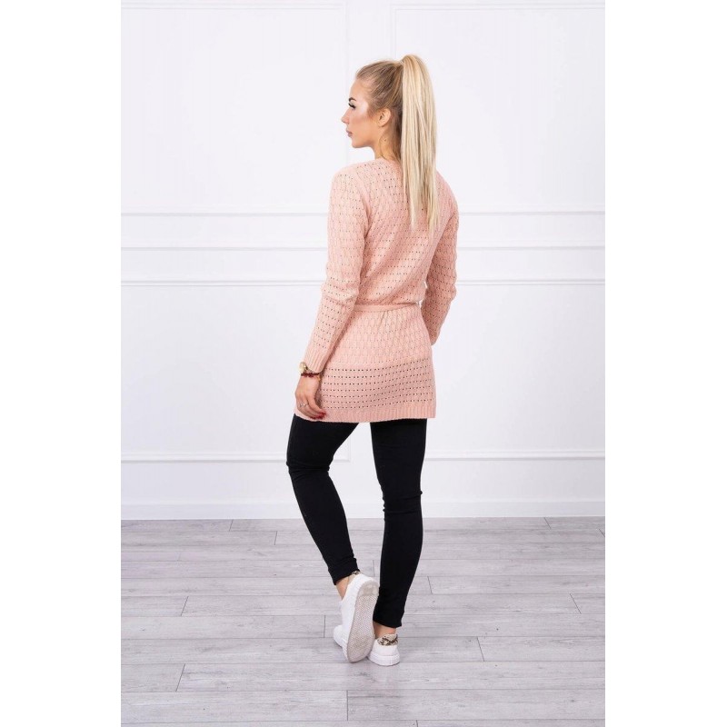 Kardigán pre dámy SN-7015 - ružový