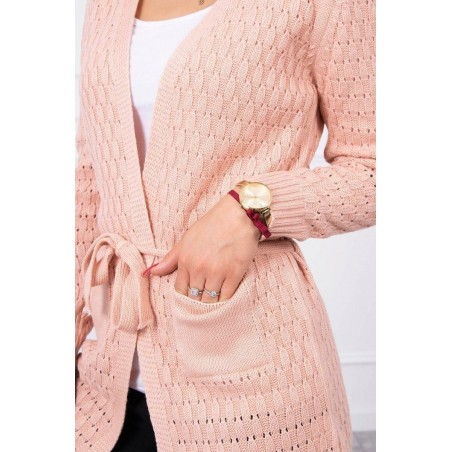 Kardigán pre dámy SN-7015 - ružový