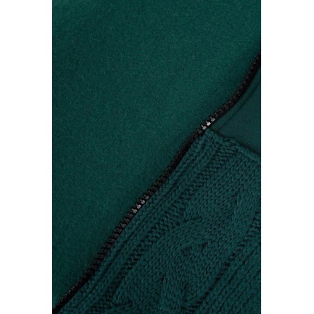 Dámska mikina s kapucňou 9106 - zelená