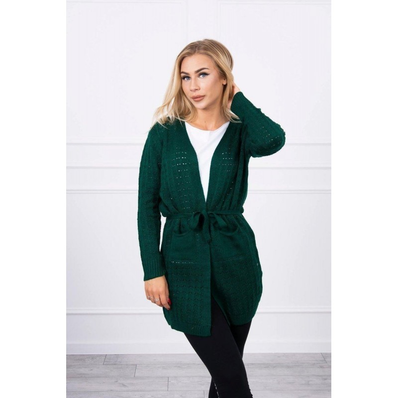 Kaki kardigán pre dámy SN-7007