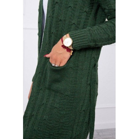Kardigán pre dámy SN-7003 - zelený