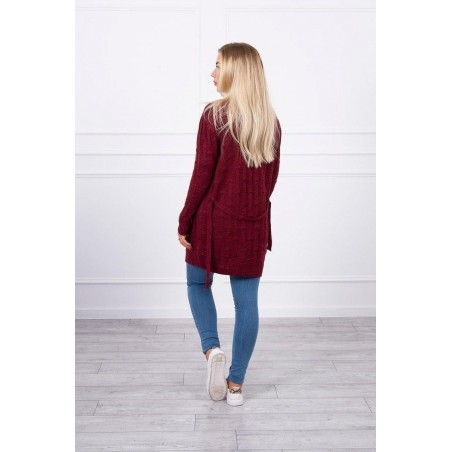 Kardigán pre dámy SN-7003 - bordový
