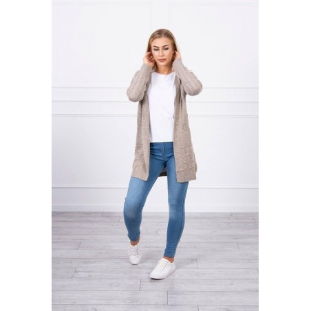 Kardigán pre dámy SN-7003 - béžový