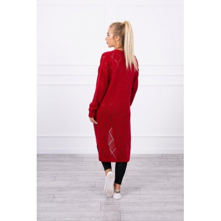 Kardigán pre dámy 2020-4 - červený