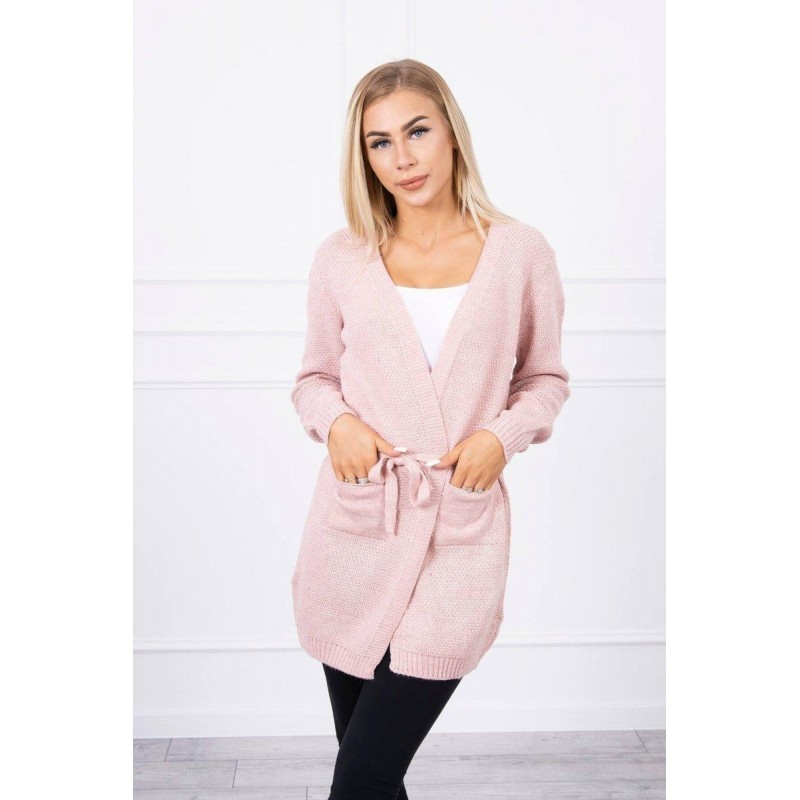 Dámsky ružový kardigán SN-7002