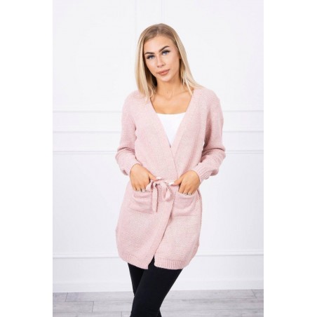 Dámsky ružový kardigán SN-7002