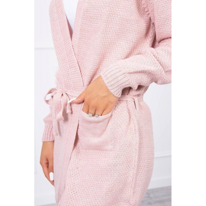 Dámsky ružový kardigán SN-7002