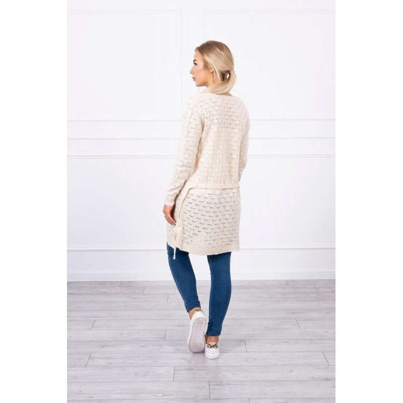 Kardigán pre dámy SN-7008 - béžový