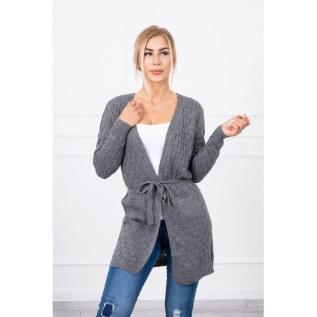 Kardigán pre dámy SN-7008 - grafitový