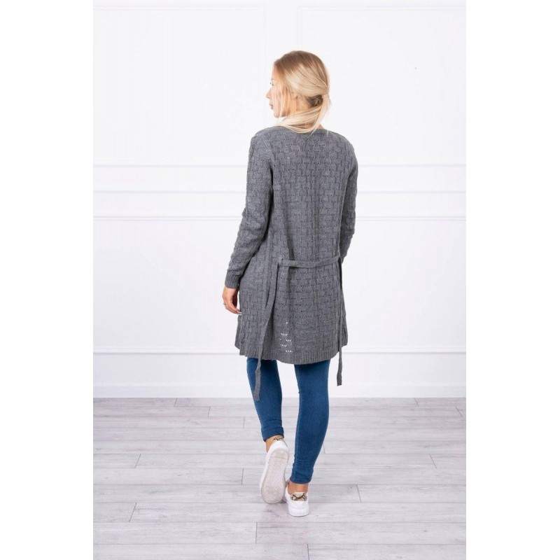 Kardigán pre dámy SN-7008 - grafitový