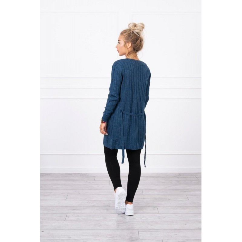 Dámsky kardigán SN-7025 - modrý