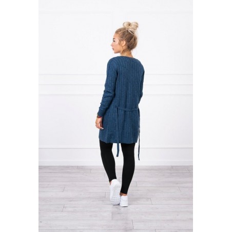 Dámsky kardigán SN-7025 - modrý