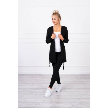 Dámsky kardigán SN-7025 - čierny