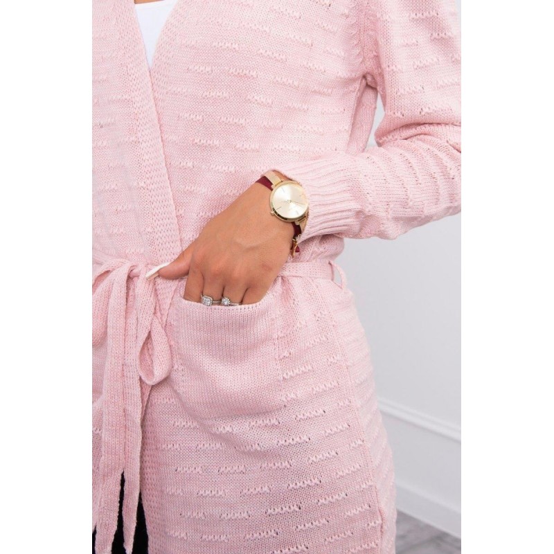 Dámsky ružový kardigán SN-7021