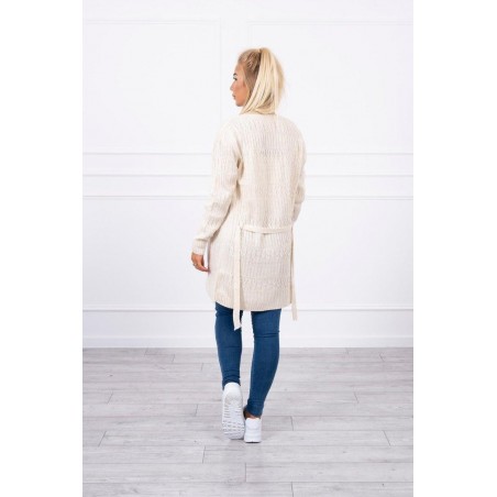 Dámsky béžový kardigán SN-7012