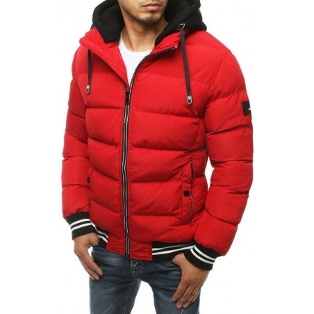 Pánska červená zimná bunda TX3419