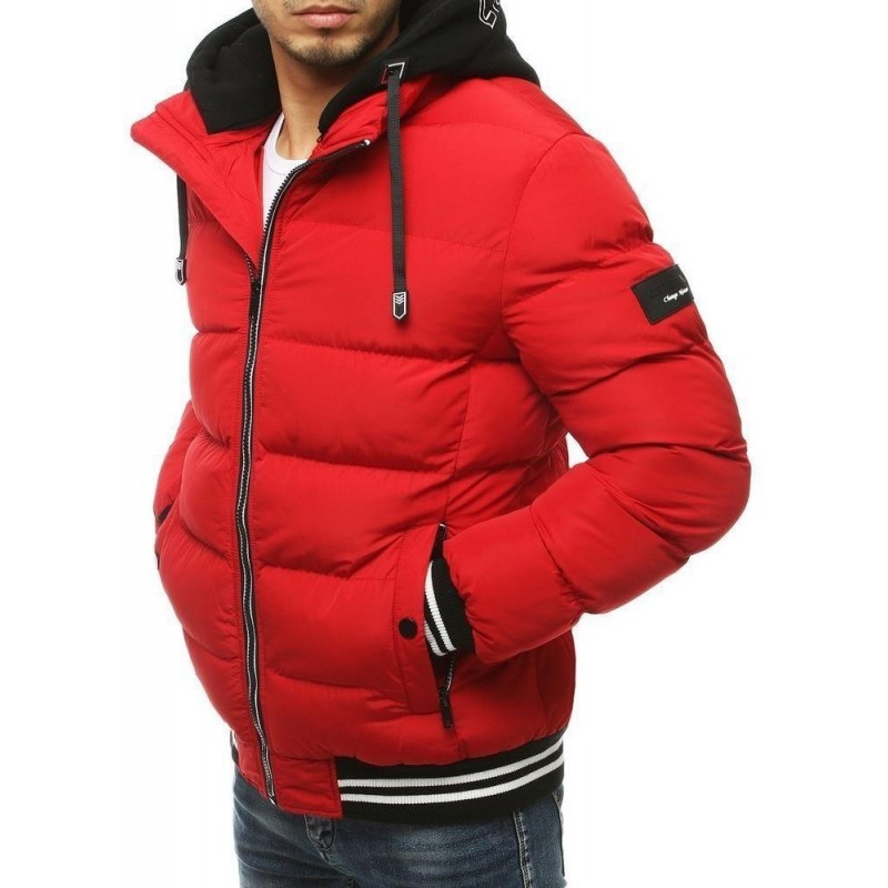 Pánska červená zimná bunda TX3419