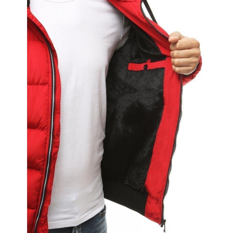 Pánska červená zimná bunda TX3419