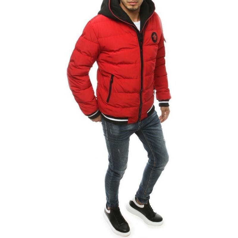 Pánska zimná červená bunda TX3430
