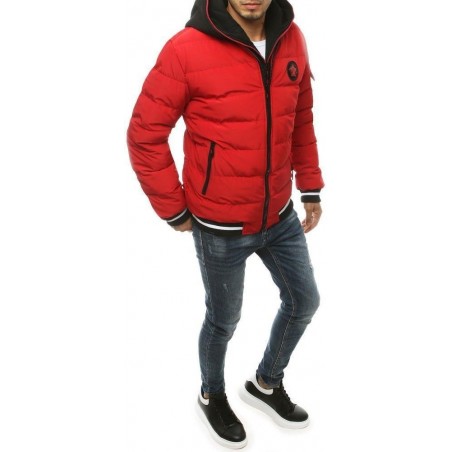 Pánska zimná červená bunda TX3430