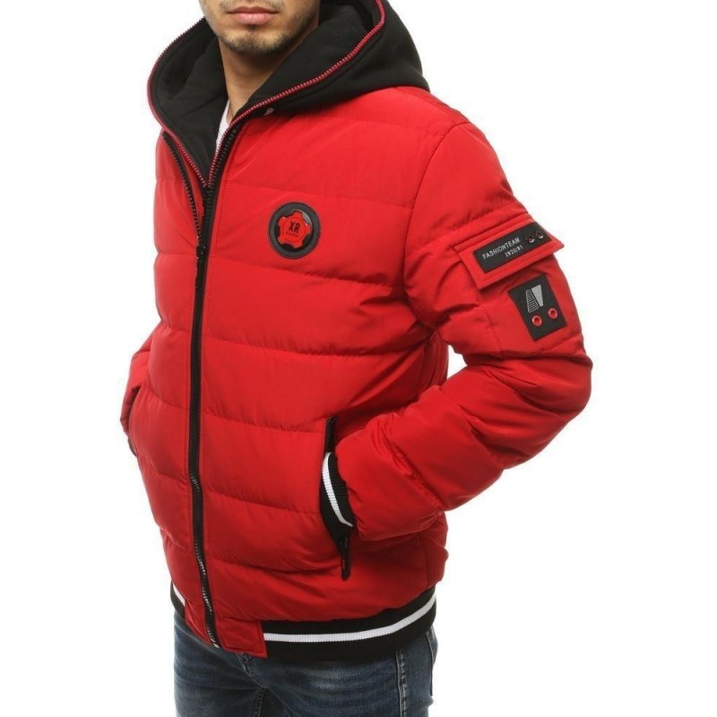 Pánska zimná červená bunda TX3430