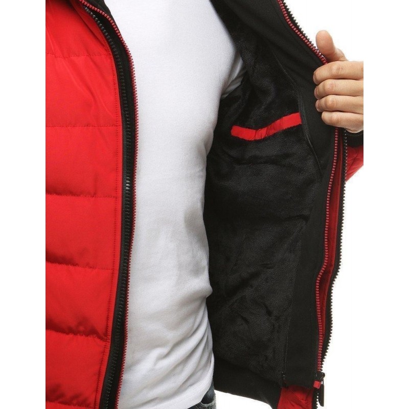 Pánska zimná červená bunda TX3430